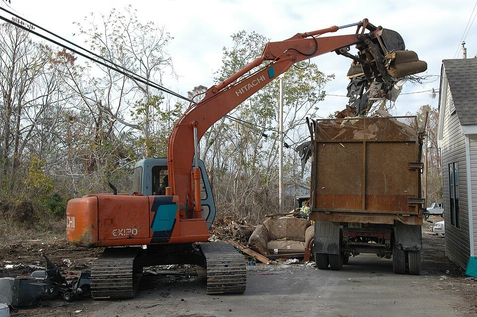 Tata Hitachi EX120 excavator