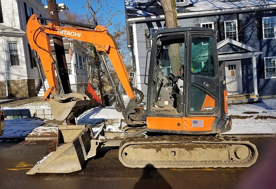 Tata Hitachi EX70 excavator