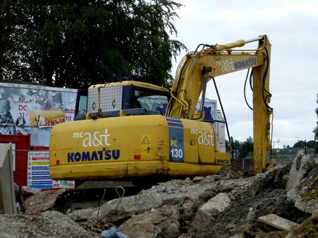 Komatsu PC130 excavator